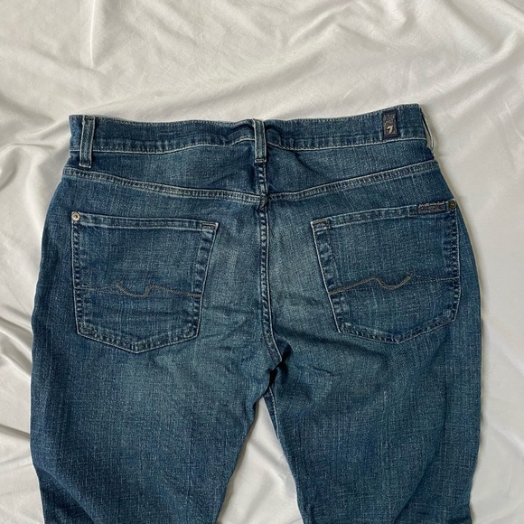 7 For All Mankind Straight leg Jeans size 33 - Picture 3 of 3